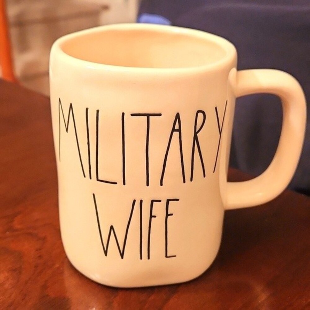 Rae Dunn "Military Wife" Mug